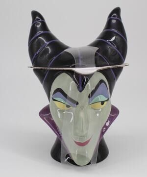Disney Parks HALLOWEEN 2020 Maleficent Sleeping Beauty Mug With Lid 7"x5"